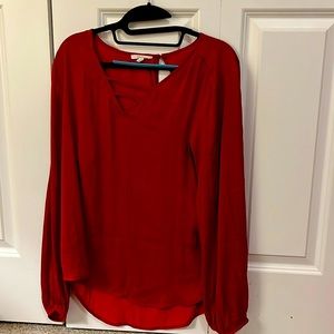 Red Blouse Medium